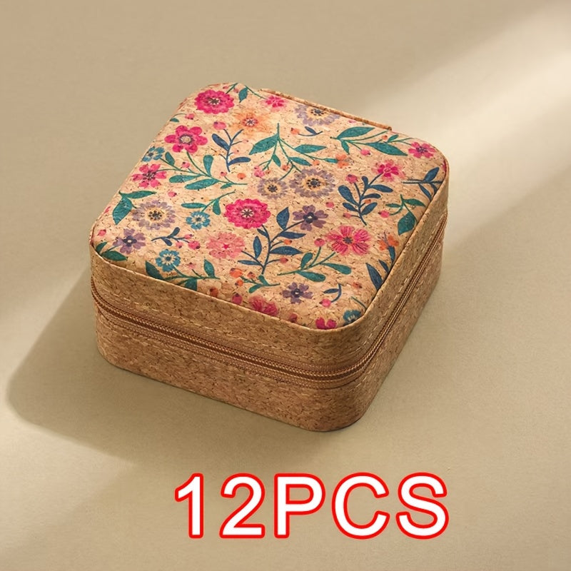 6pcs/12pcs/18pcs Vintage Jewelry Storage Box Set, Suitable for Necklaces, Rings, Bracelets, Travel and Daily Use, Jewelry Boxes
